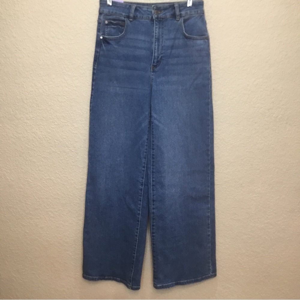 NEW Well Worn Wide Leg High Rise Jeans Women's Size 4/27 31” Inseam NWT